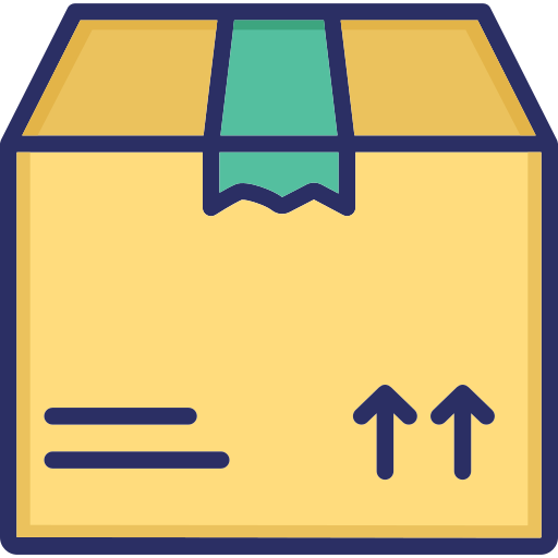 zapieczętowane pudełko Generic color lineal-color ikona