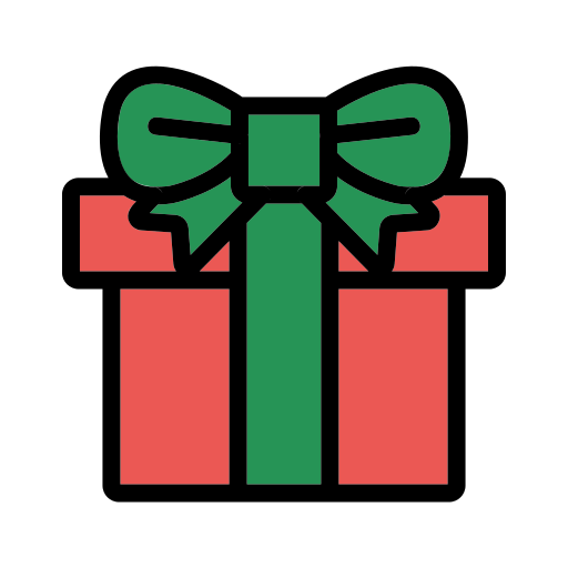 regalo de navidad Generic color lineal-color icono