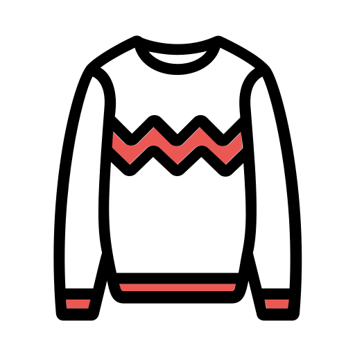 스웨터 Generic color lineal-color icon