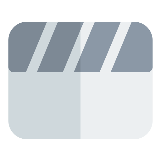 Clapper board Generic color fill icon