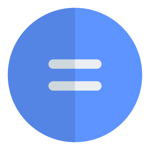 Equals sign Generic color fill icon