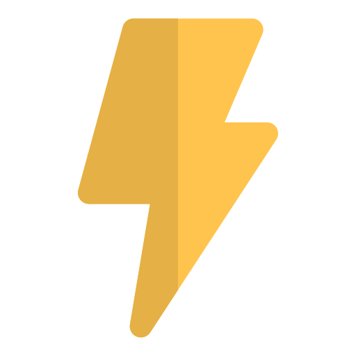 Flash Generic color fill icon
