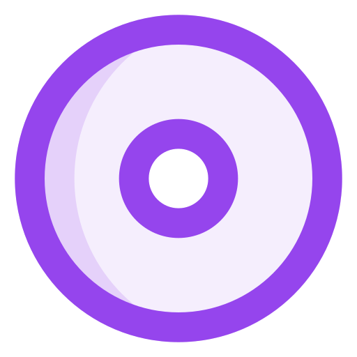 Compact disc Generic color lineal-color icon