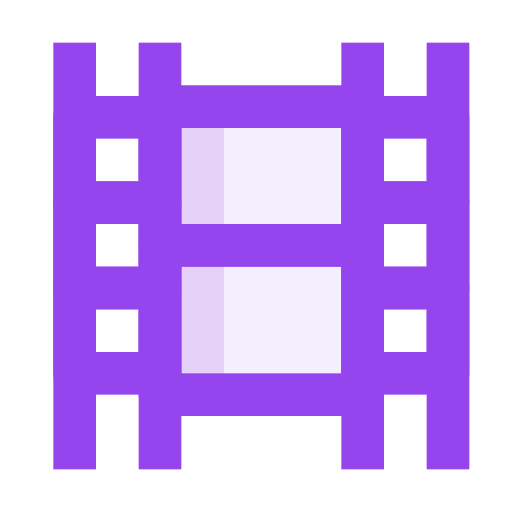 film Generic color lineal-color icon