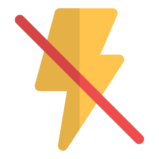 No flash Generic color fill icon