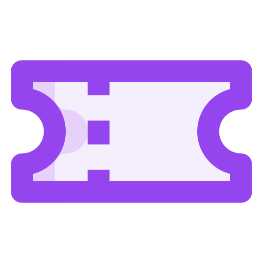 Ticket Generic color lineal-color icon