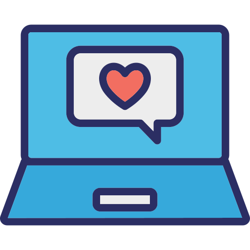 Lover chatting Generic color lineal-color icon