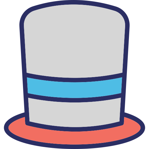 cappello a cilindro Generic color lineal-color icona