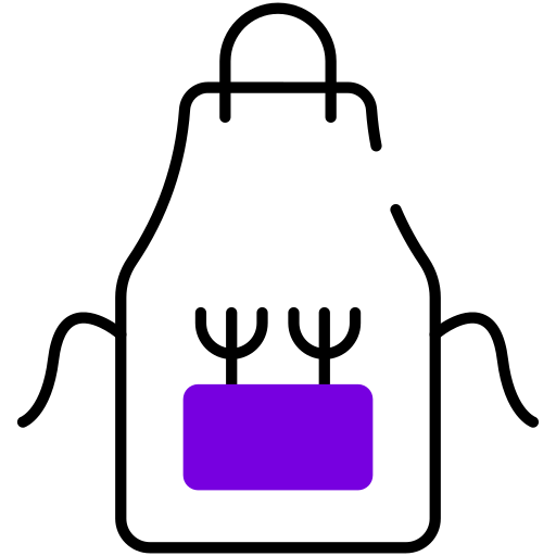 delantal Generic color lineal-color icono