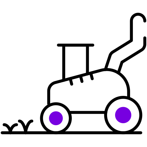 Газонокосилка Generic color lineal-color иконка