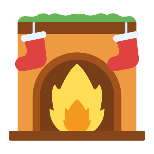 Fireplace Generic color fill icon