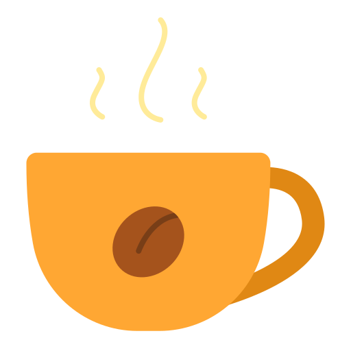café caliente Generic color fill icono