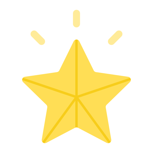 estrella Generic color fill icono
