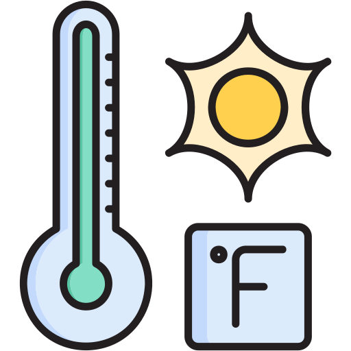 Thermometer Generic color lineal-color icon