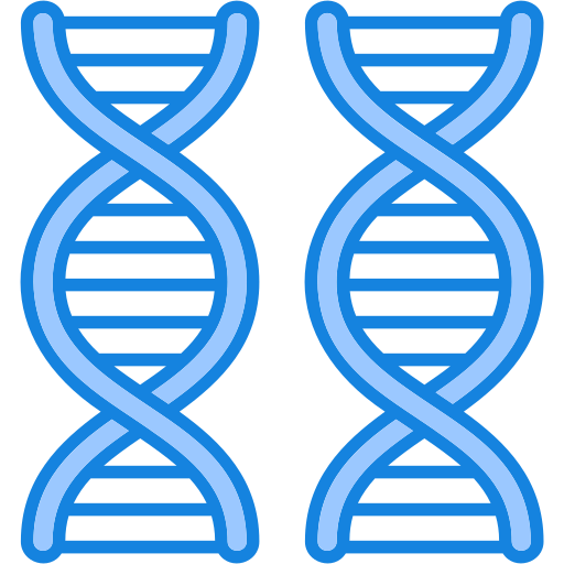 genetyczny Generic color lineal-color ikona
