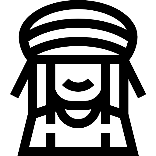 rastafari Basic Straight Lineal ikona