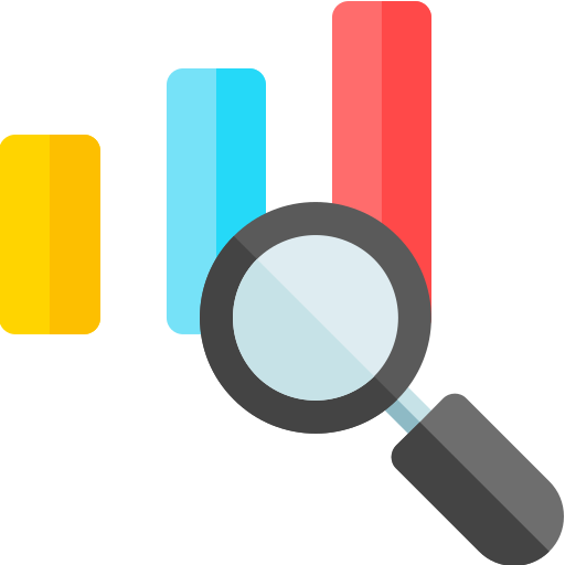 Analytics Basic Rounded Flat icon