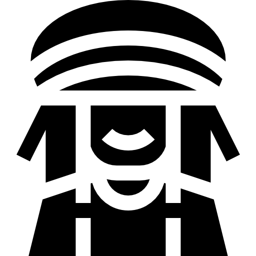 rastafari Basic Straight Filled icono