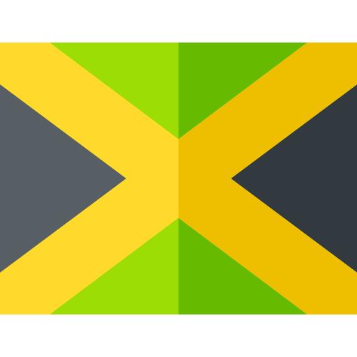 jamaïque Basic Straight Flat Icône