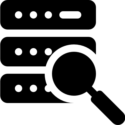 サーバ Basic Rounded Filled icon