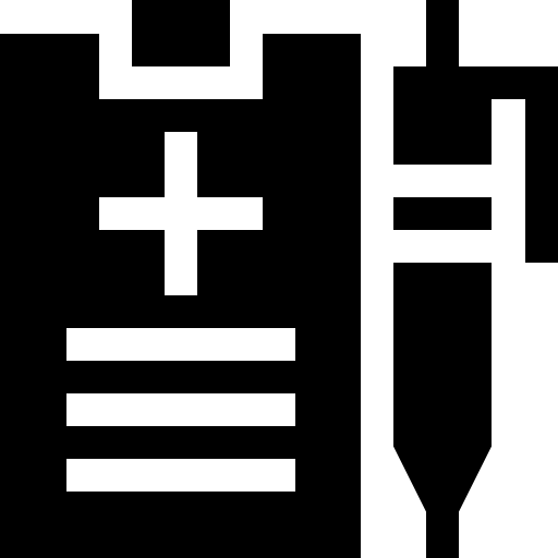 medische geschiedenis Basic Straight Filled icoon