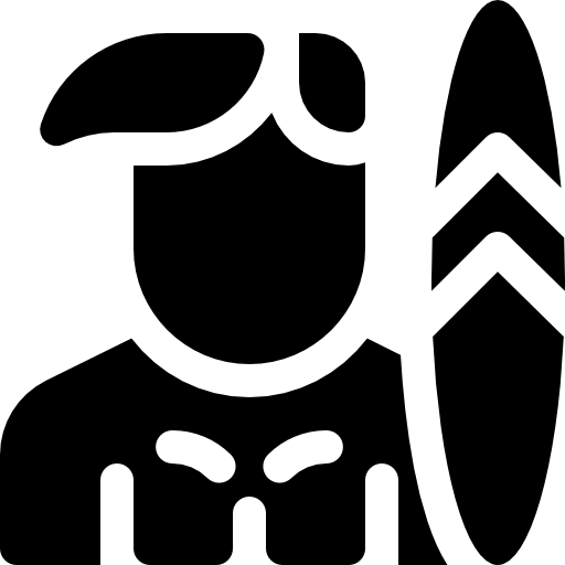 サーフボード Basic Rounded Filled icon