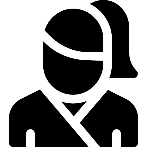 柔道 Basic Rounded Filled icon