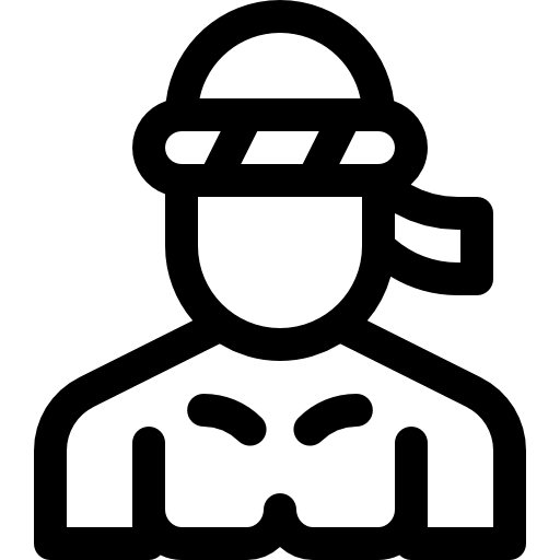 ムエタイ Basic Rounded Lineal icon