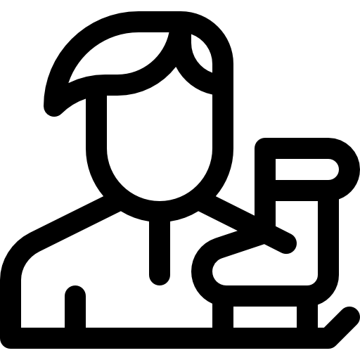 pattinare Basic Rounded Lineal icona