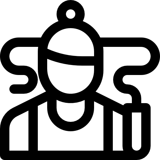 体操選手 Basic Rounded Lineal icon