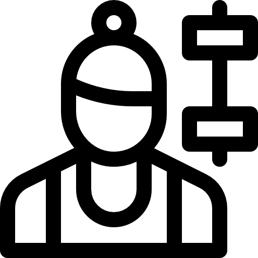 aptitude Basic Rounded Lineal Icône