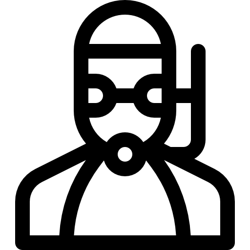 buzo Basic Rounded Lineal icono