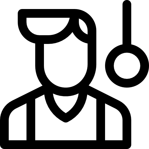 gimnastyk Basic Rounded Lineal ikona