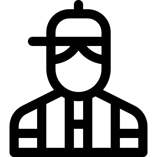 rybak Basic Rounded Lineal ikona