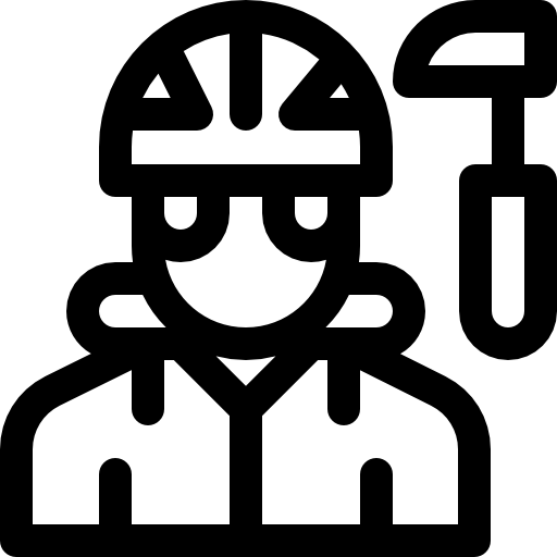 등산가 Basic Rounded Lineal icon
