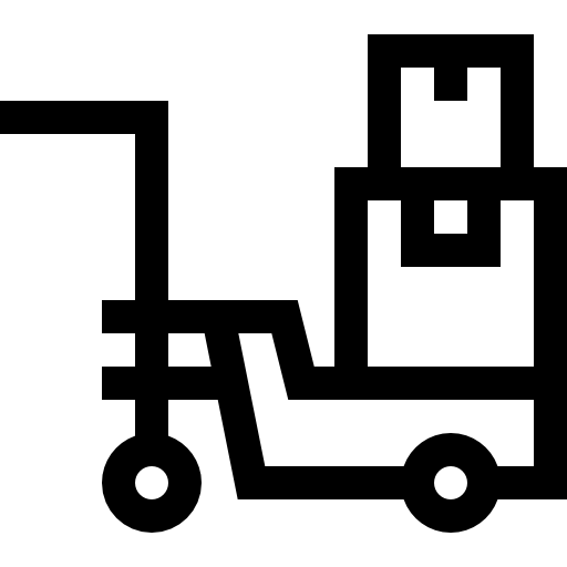 carretilla Basic Straight Lineal icono