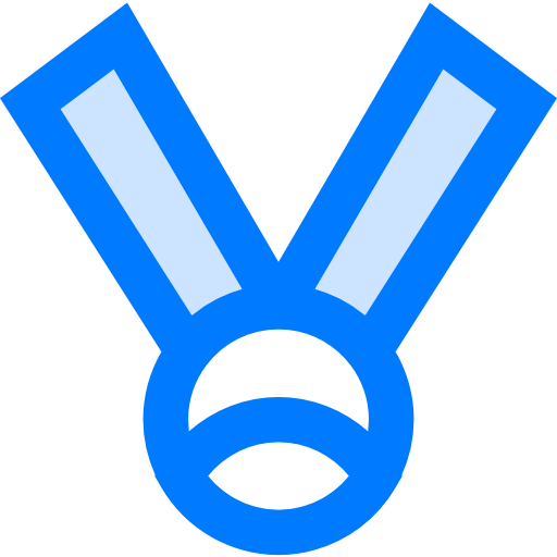 Medal Vitaliy Gorbachev Blue icon