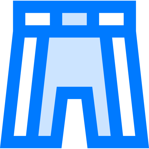 pantaloni Vitaliy Gorbachev Blue icona