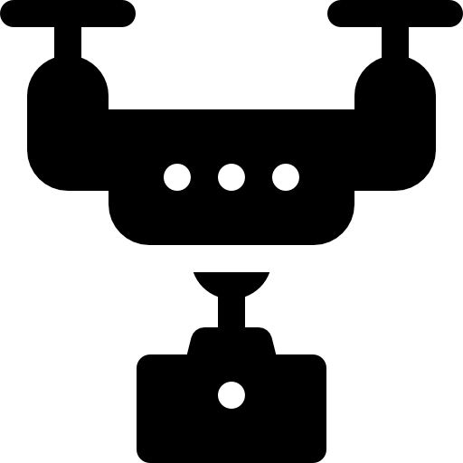 drohne Basic Rounded Filled icon