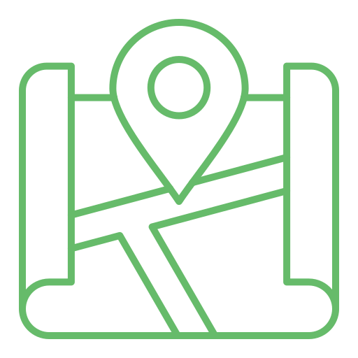 Map location Generic color outline icon