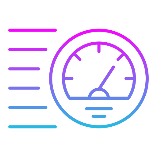 prędkość Generic gradient outline ikona