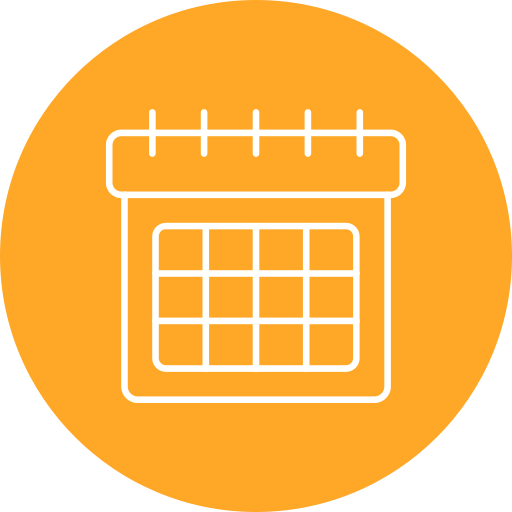 kalender Generic color fill icon