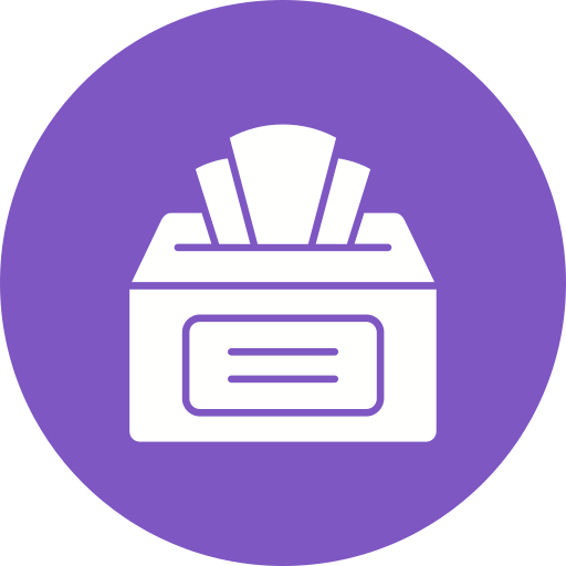 Tissue Generic color fill icon