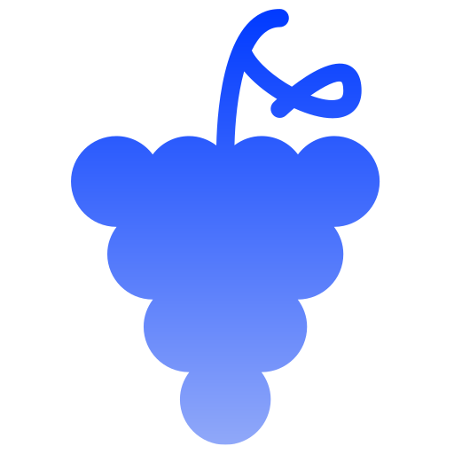 Grape Generic gradient fill icon