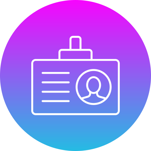 ausweis Generic gradient fill icon