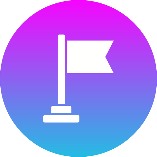 flagge Generic gradient fill icon