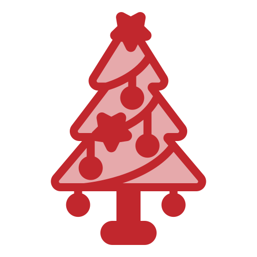 Christmas tree Generic color lineal-color icon