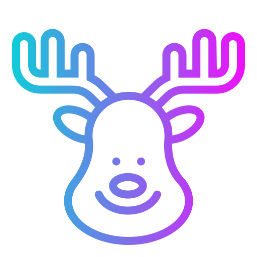 Reindeer Generic gradient outline icon