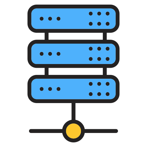 Сервер Generic color lineal-color иконка