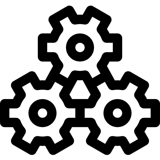 proces Basic Rounded Lineal icoon